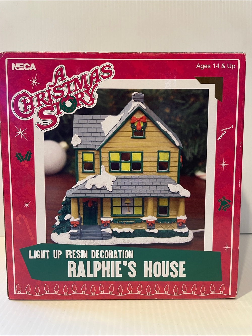 A Christmas Story Ralphie’s House Light-Up Resin House